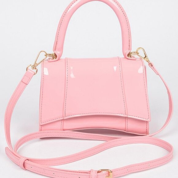 Enamel Top Handle Bag - Picture 5 of 6